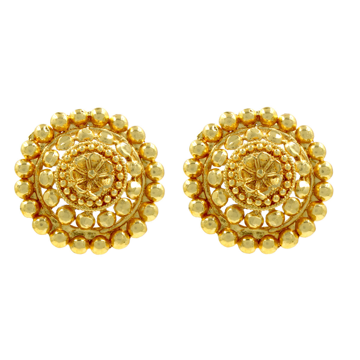 Orlenna Stunning Gold Plated Necklace Set Short