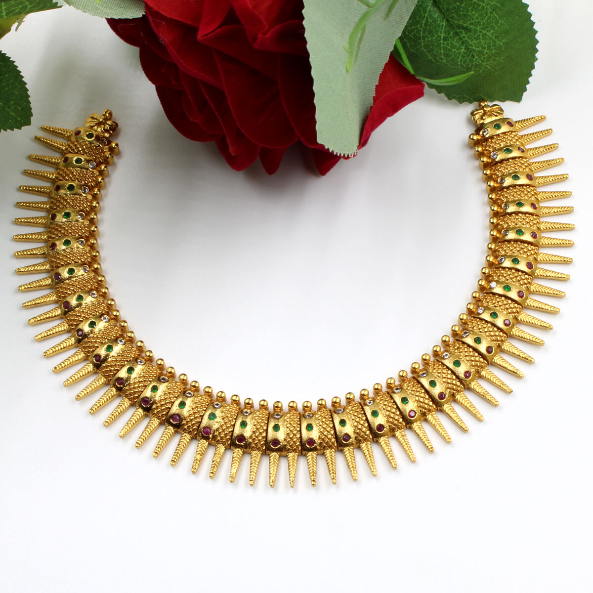 High Quality Temple American Diamond Choker