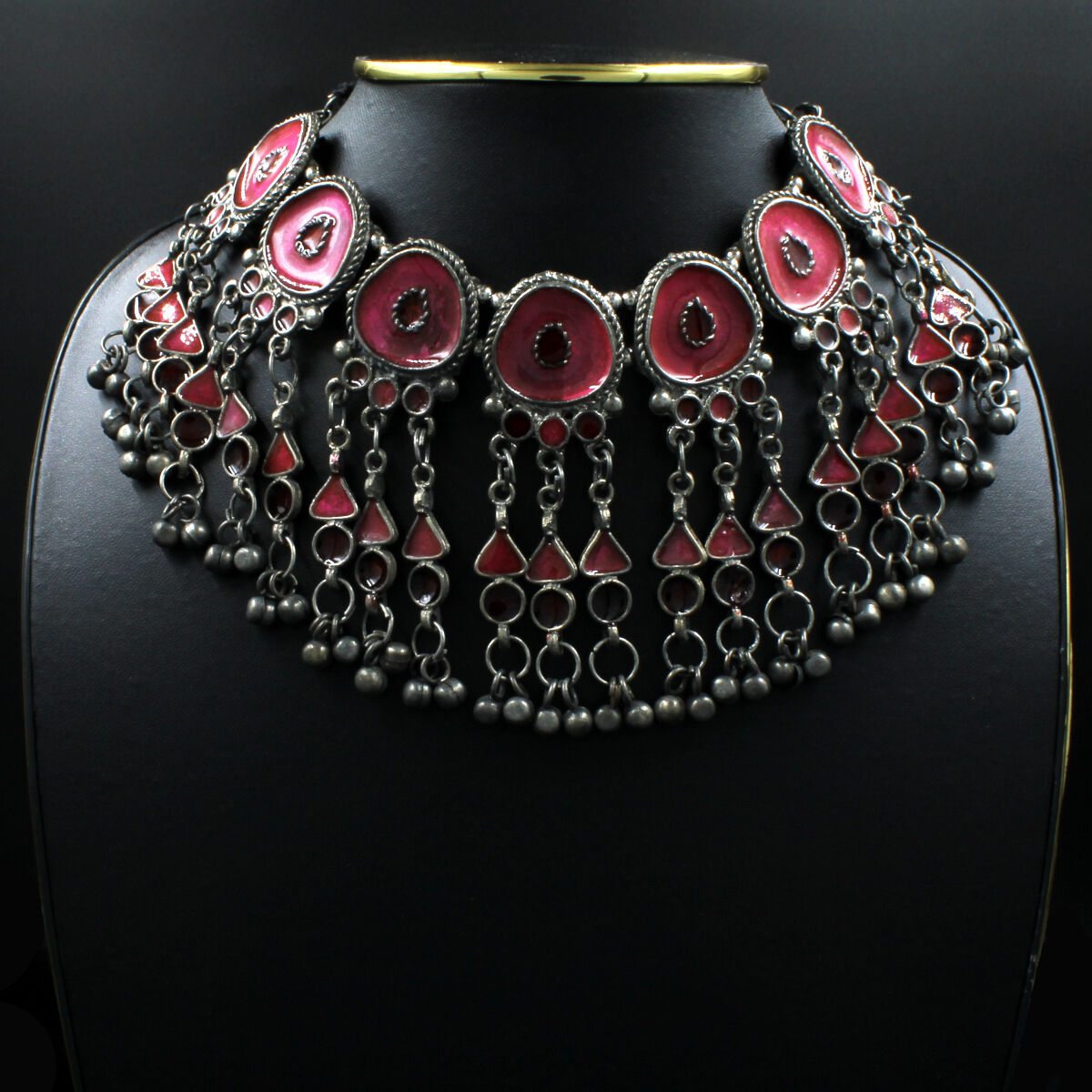 Trendy Oxidised Meena Choker