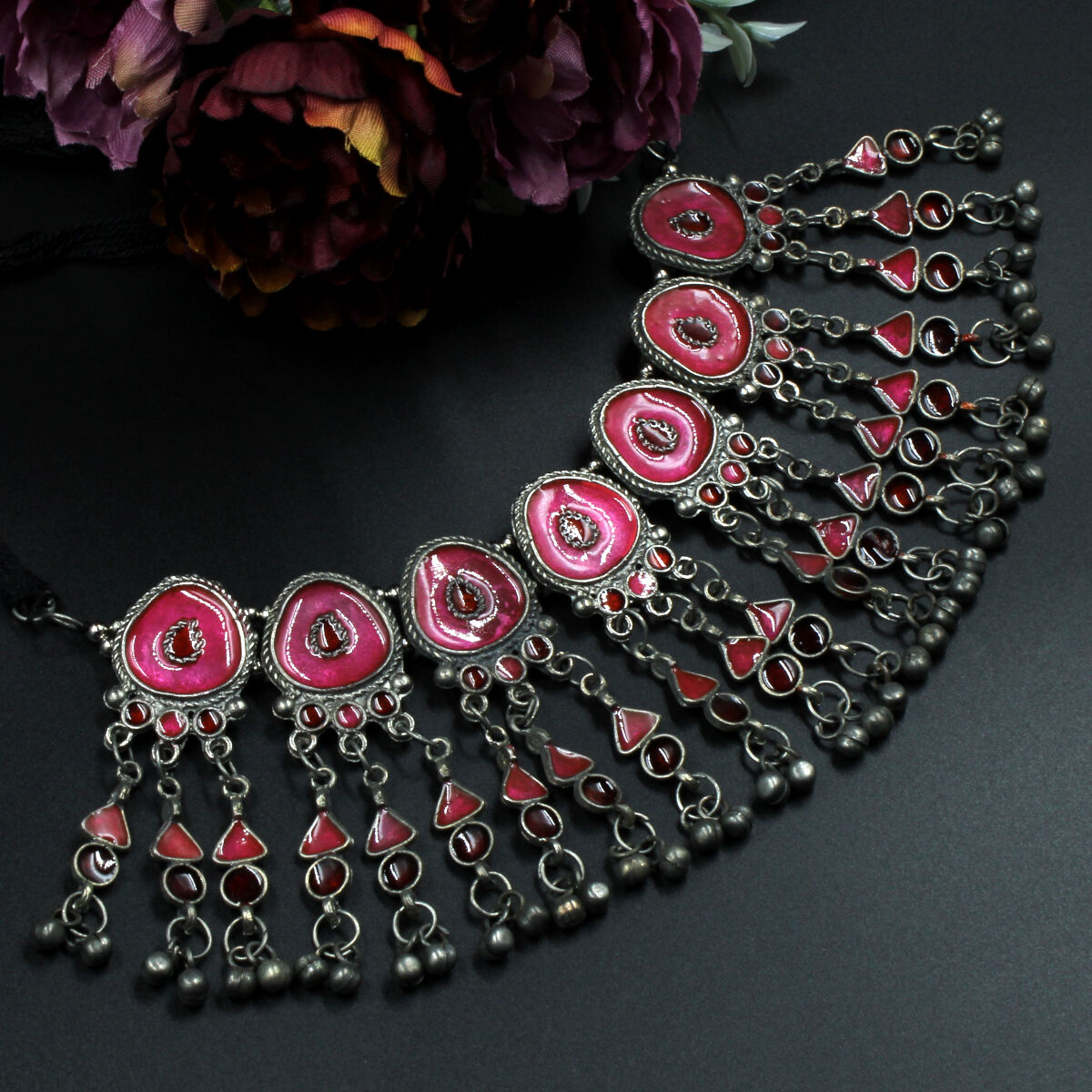 Trendy Oxidised Meena Choker
