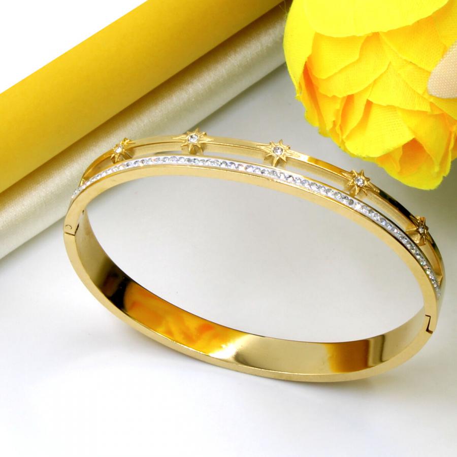 Orlenna American Diamond Studded Bracelet