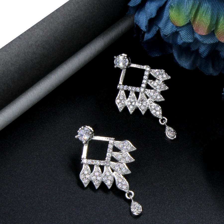 Exclusive Studded with American Diamond Earring Set